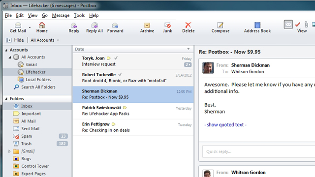 mac email client for windows 7